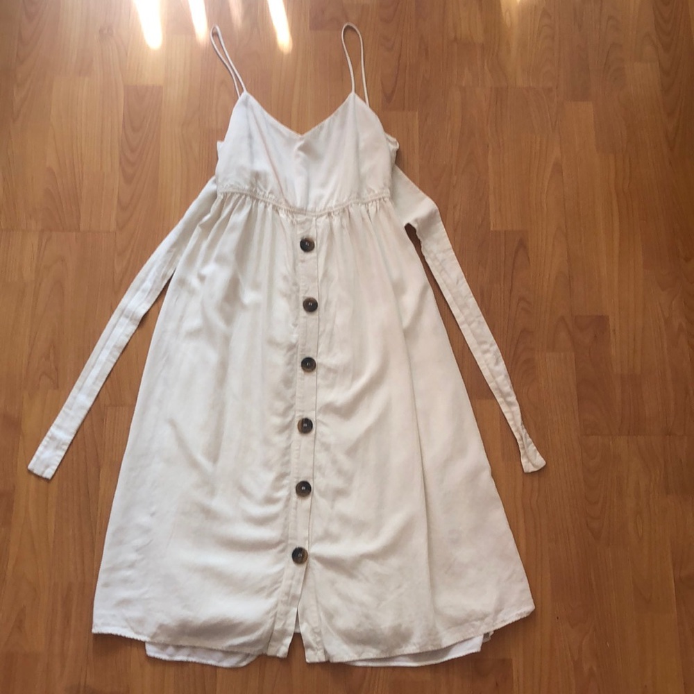 Zara size Medium cream sundress